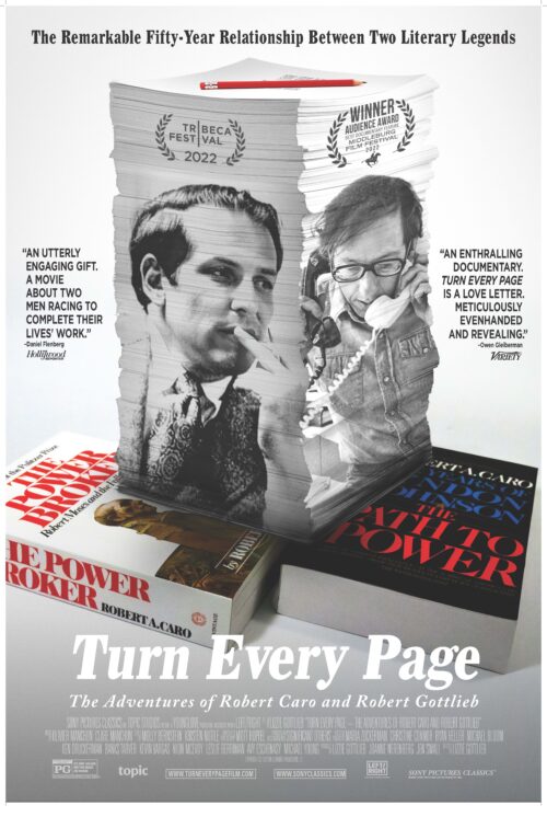 Turn Every Page - The Adventures of Robert Caro and Robert Gottlieb